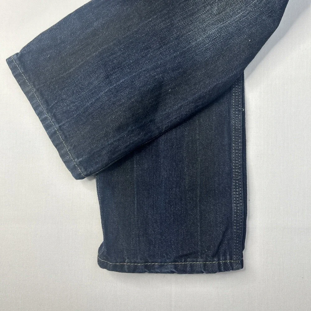 Levis‎ 514 Slim Straight Leg Jeans Boys 8 24x22 Regular Dark Wash Zipper Pocket